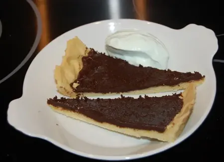 Tarte menthe chocolat