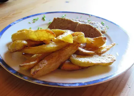 Patates rôties au four à l'huile d'olive