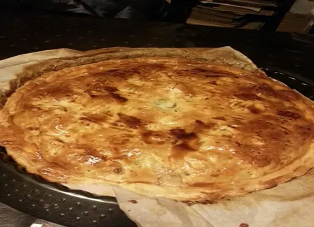 Tourte aux fruits de mer