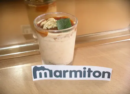 Verrine sympathique aux abricots