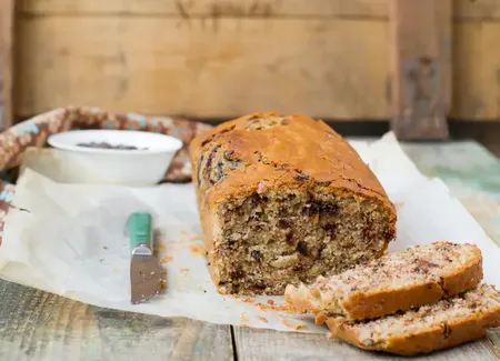 Gâteau au yaourt chocolat banane