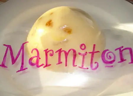 Panna cotta à la confiture de votre choix