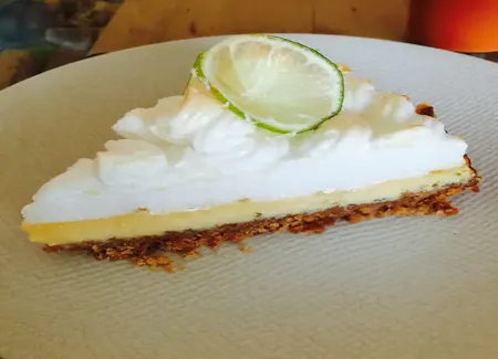 Key lime pie (le vrai)