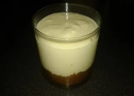 Verrines façon cheesecake aux spéculoos