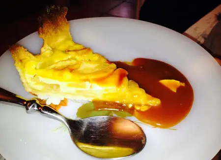 "The" tarte aux pommes à la crème