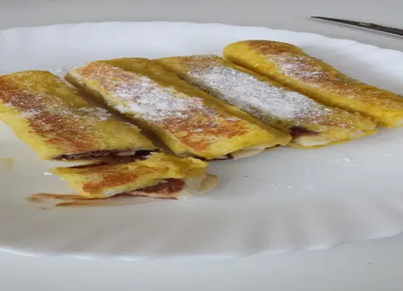 Rolls nutella banane faciles