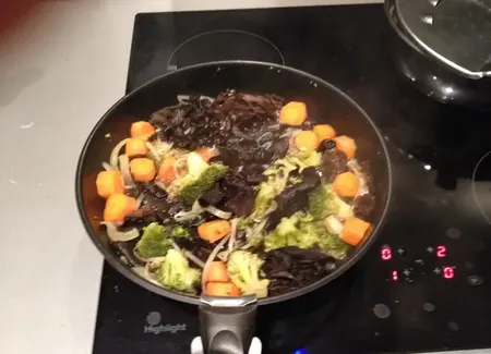 Pho aux légumes