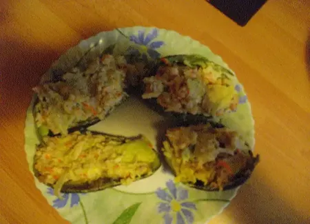 Avocats farcis au crabe