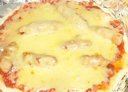 Pizza strasbourgeoise