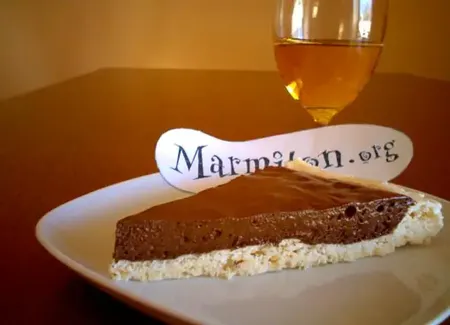 Tarte meringuée à la mousse chocolat
