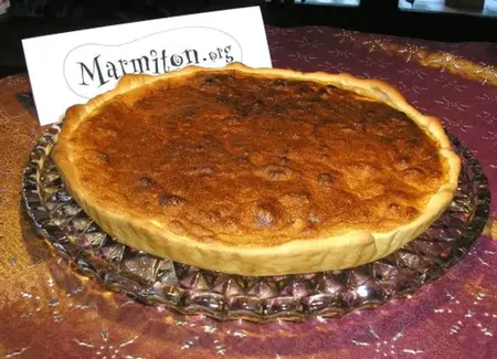 Tarte sucrée au potiron et à la cannelle