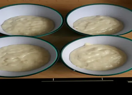 Crème de banane aux petits-suisses