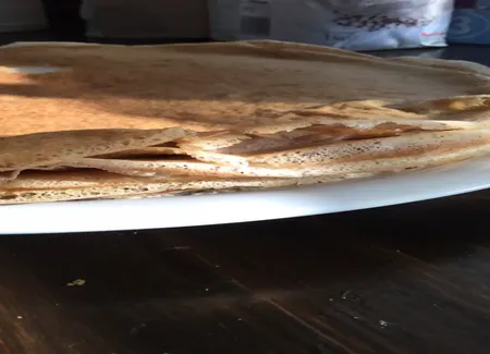 Crêpes régime à la farine complète