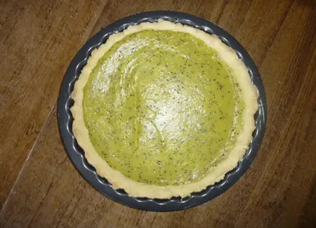Tarte aux kiwis meringuées façon tarte au citron meringuée