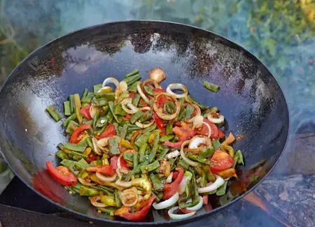 Wok végétarien