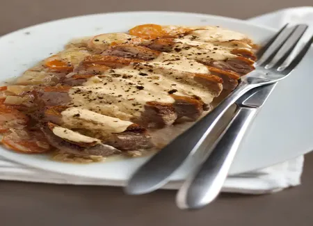 Magret de canard au cidre