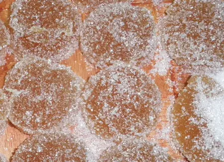 Pâte de fruit aux citrons