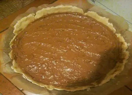 Tarte aux spéculoos