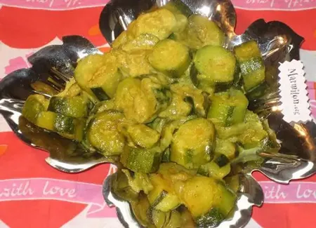 Curry de courgettes