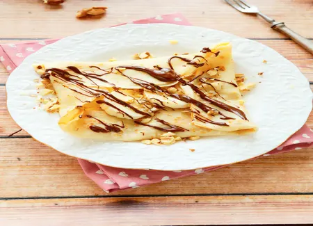 Crêpes aux bananes