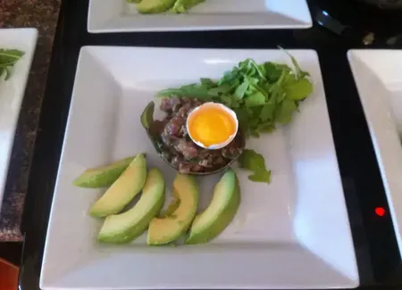 Tartare de thon rouge