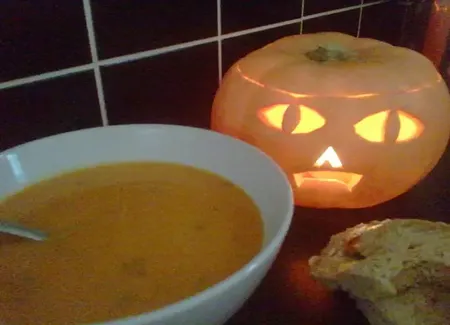 Délice de soupe au potiron