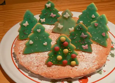 Petits sablés ( petits fours de noel)