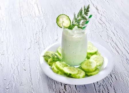 Mousse de concombre (diététique)