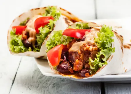 Burritos fajitas