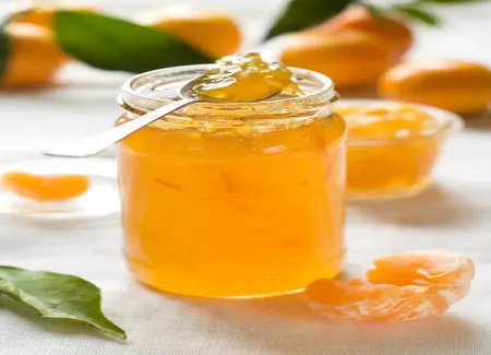 Confiture de mandarine à la liqueur