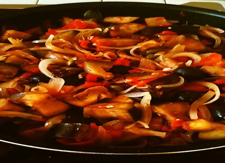 Ratatouille sicilienne (la caponade)