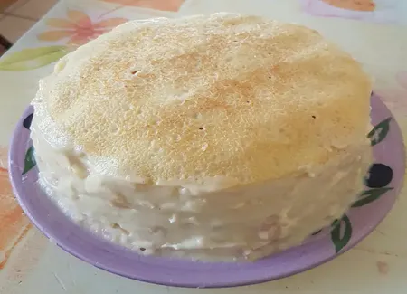 Gâteau de crêpes au jambon