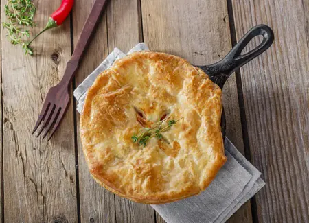 Tourte aux pomme de terre
