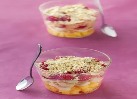 Salade de fruits façon crumble