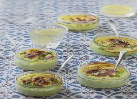 Mousse au chou romanesco