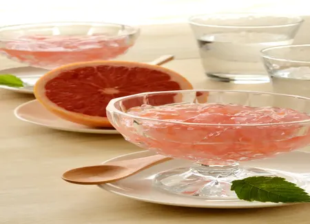 Confiture de pamplemousse à la vanille et au gingembre