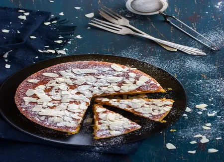 Tarte aux amandes rapide