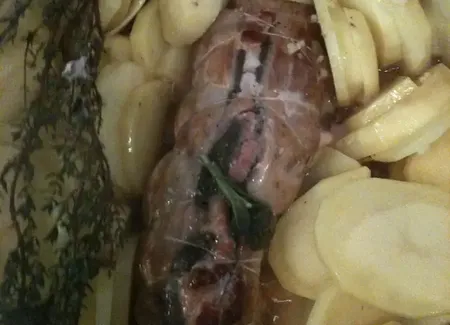 Filet mignon à la sauge et au romarin