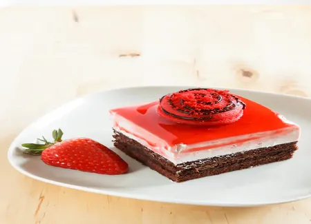 Fraises en bavarois