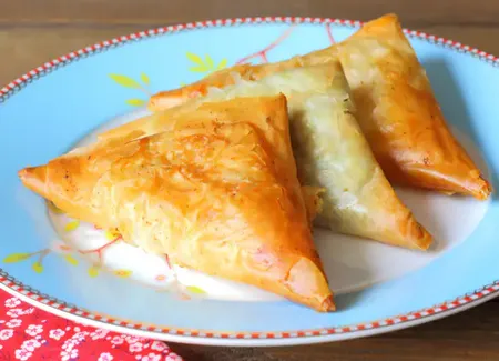 Brick au jambon fromage
