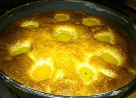 Gâteau aux abricots et aux amandes