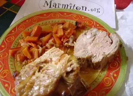 Poitrine de veau aux légumes nouveaux