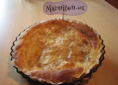Tarte briochée à la cassonade