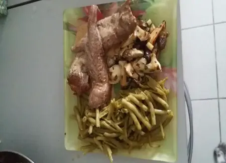 Aiguillettes de canard au paprika et poêlée de cèpes