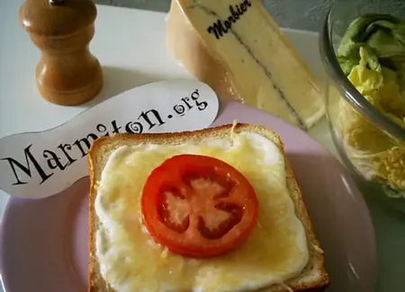 Croques morbier