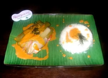 Papillotes aux 2 saumons sauce curry
