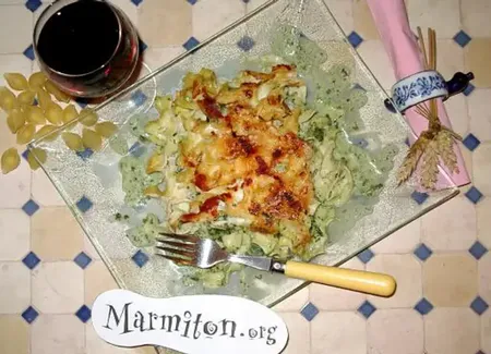Gratin de tagliatelles