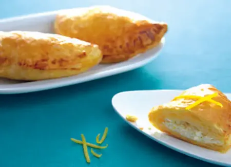 Caldi-caldi (petits chaussons brousse parmesan)