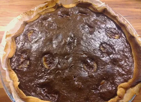 Tarte vite faite pour copains qui arrivent
