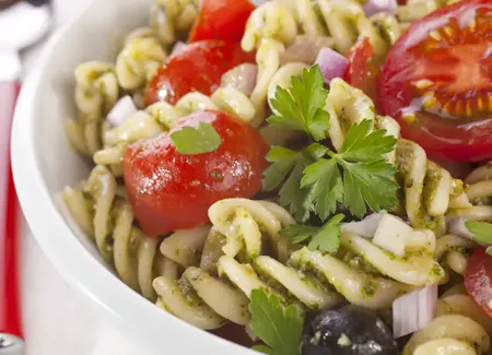 Salade de pâtes au pistou
